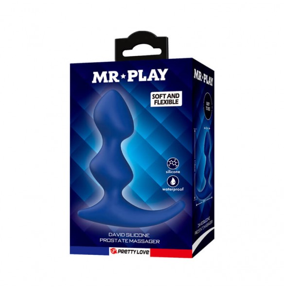 MR PLAY - DAVID Silicone Prostate Massager MR PLAY - DAVID Silicone Prostate Massager